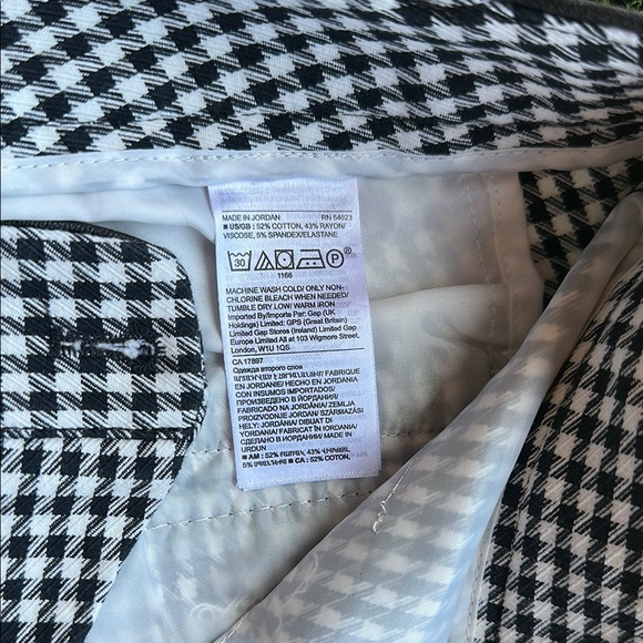 Banana Republic Sloan Skinny-Fit Plaid Pants Women’s Size 4 - Picture 4 of 5